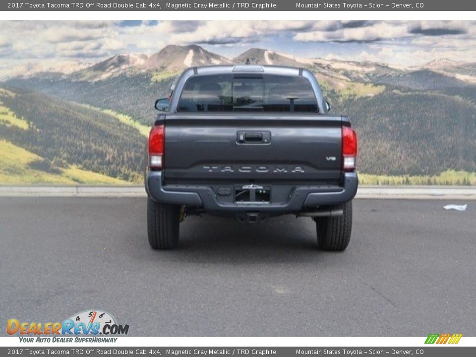 2017 Toyota Tacoma TRD Off Road Double Cab 4x4 Magnetic Gray Metallic / TRD Graphite Photo #4