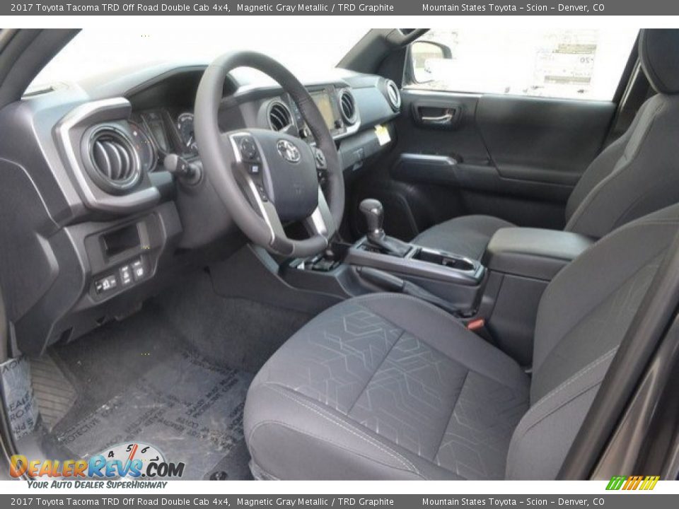 2017 Toyota Tacoma TRD Off Road Double Cab 4x4 Magnetic Gray Metallic / TRD Graphite Photo #5