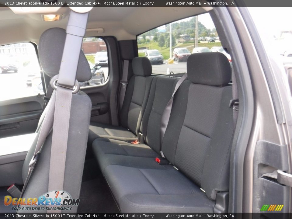 2013 Chevrolet Silverado 1500 LT Extended Cab 4x4 Mocha Steel Metallic / Ebony Photo #22