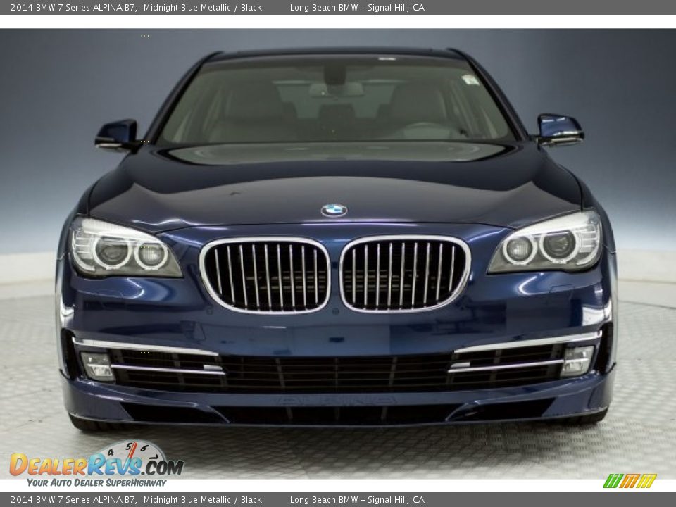 2014 BMW 7 Series ALPINA B7 Midnight Blue Metallic / Black Photo #2