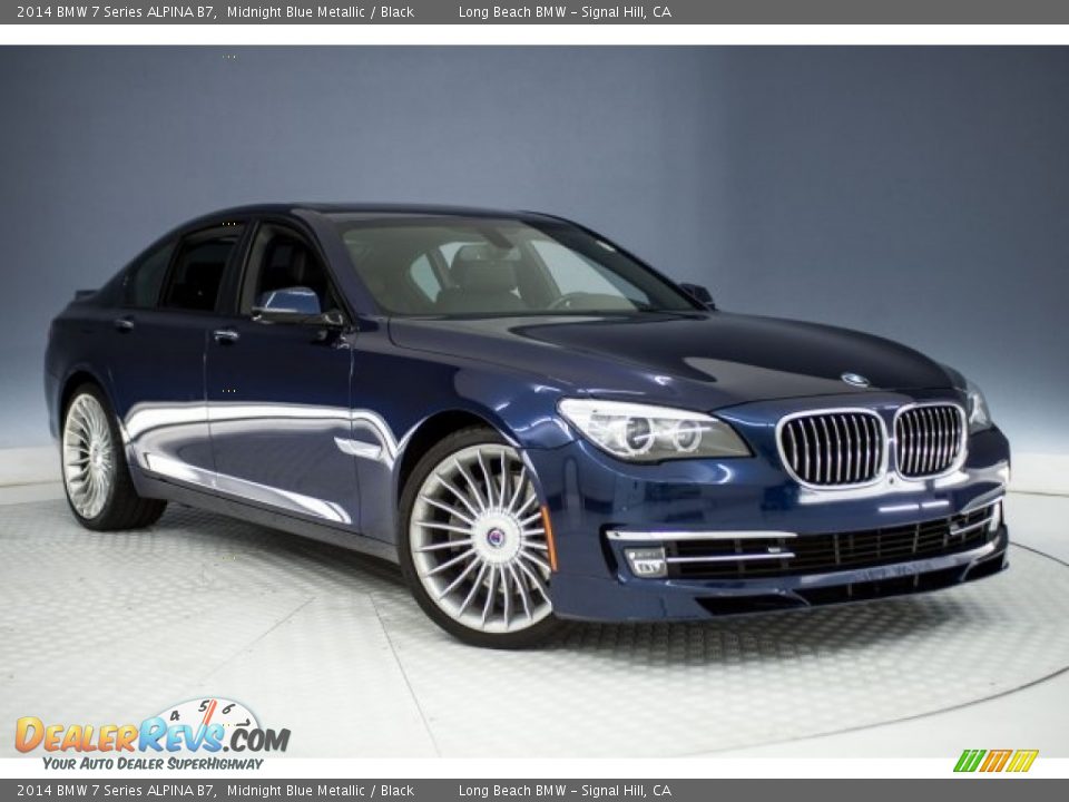 Front 3/4 View of 2014 BMW 7 Series ALPINA B7 Photo #12