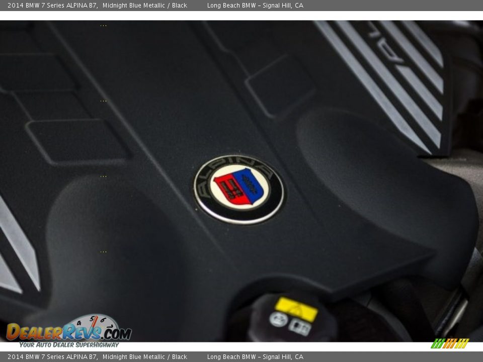 2014 BMW 7 Series ALPINA B7 Midnight Blue Metallic / Black Photo #24