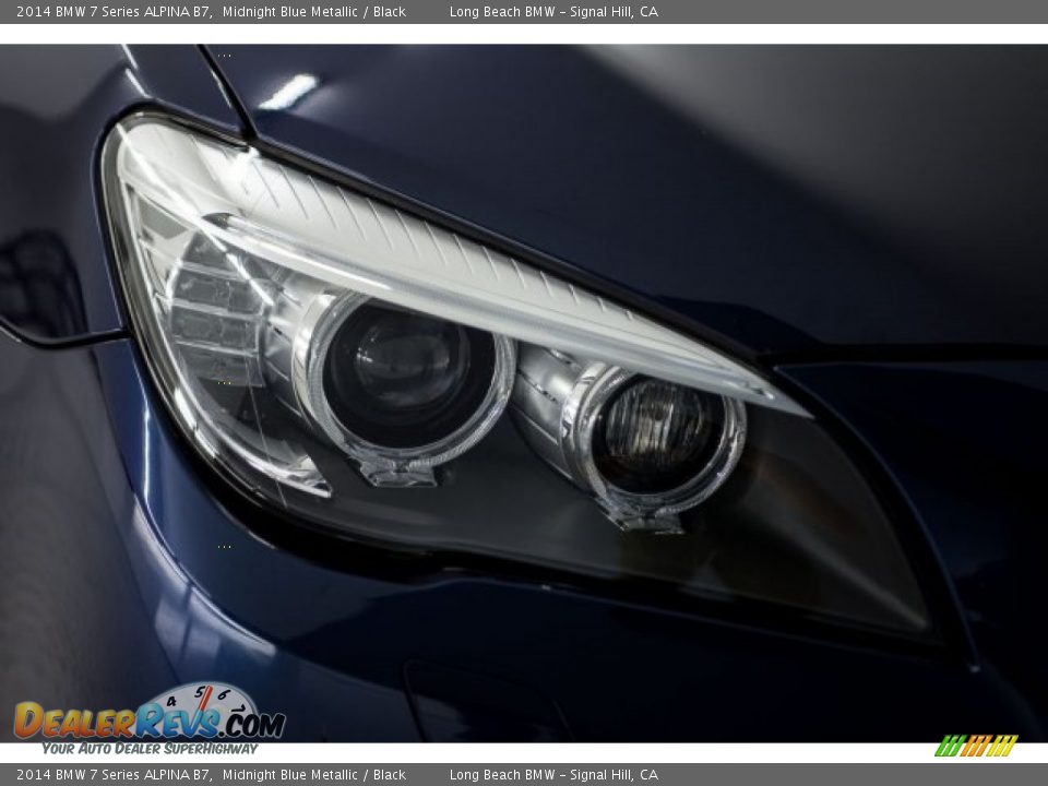 2014 BMW 7 Series ALPINA B7 Midnight Blue Metallic / Black Photo #25