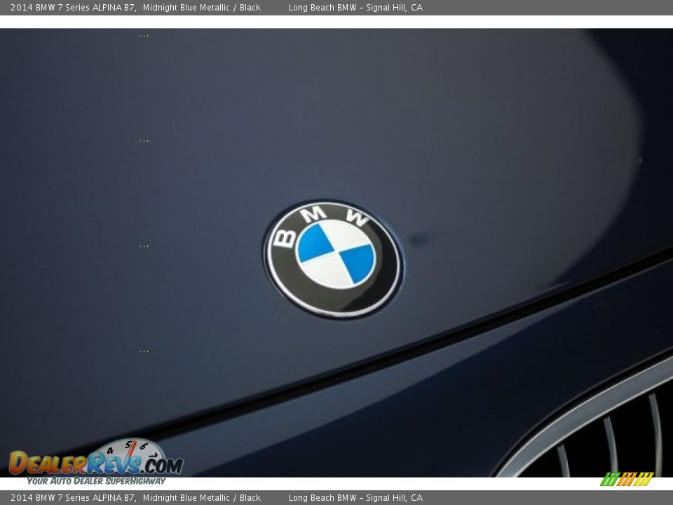 2014 BMW 7 Series ALPINA B7 Midnight Blue Metallic / Black Photo #26