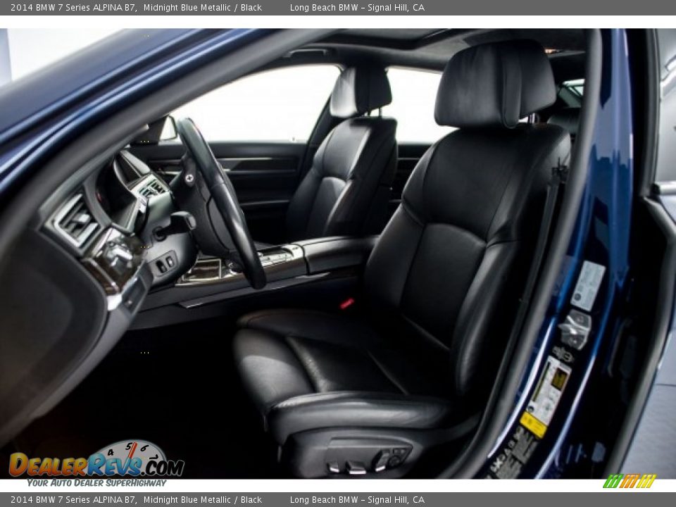 2014 BMW 7 Series ALPINA B7 Midnight Blue Metallic / Black Photo #29