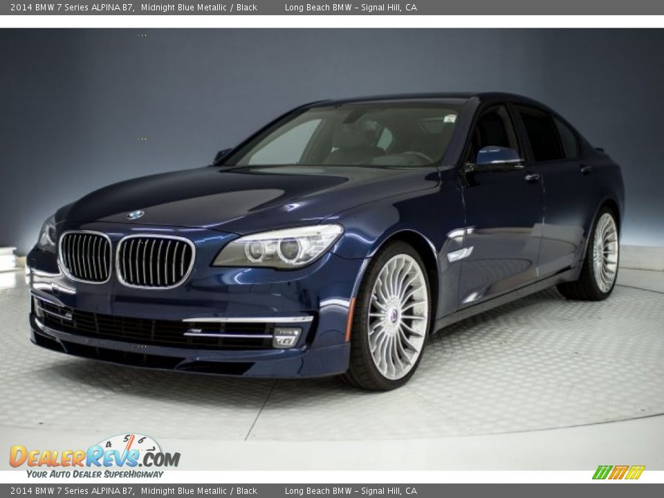 2014 BMW 7 Series ALPINA B7 Midnight Blue Metallic / Black Photo #31