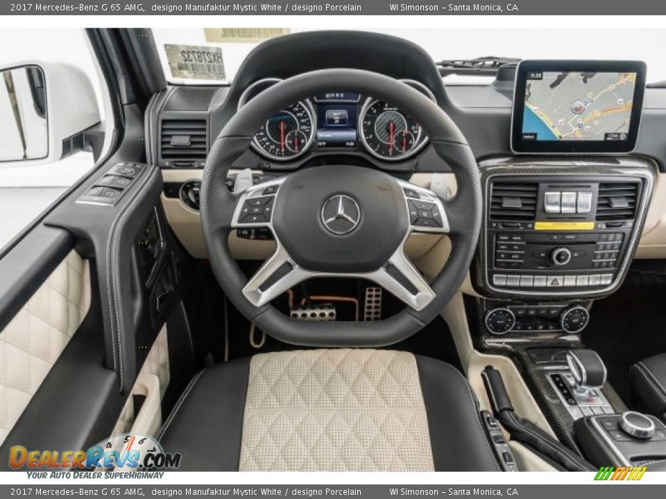 designo Porcelain Interior - 2017 Mercedes-Benz G 65 AMG Photo #4