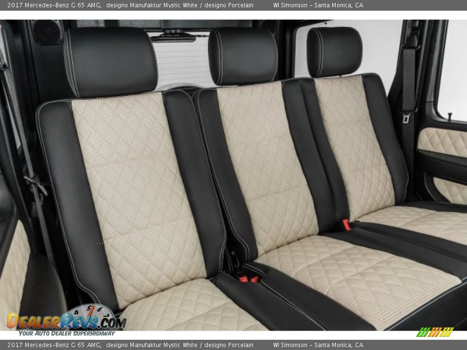 Rear Seat of 2017 Mercedes-Benz G 65 AMG Photo #14