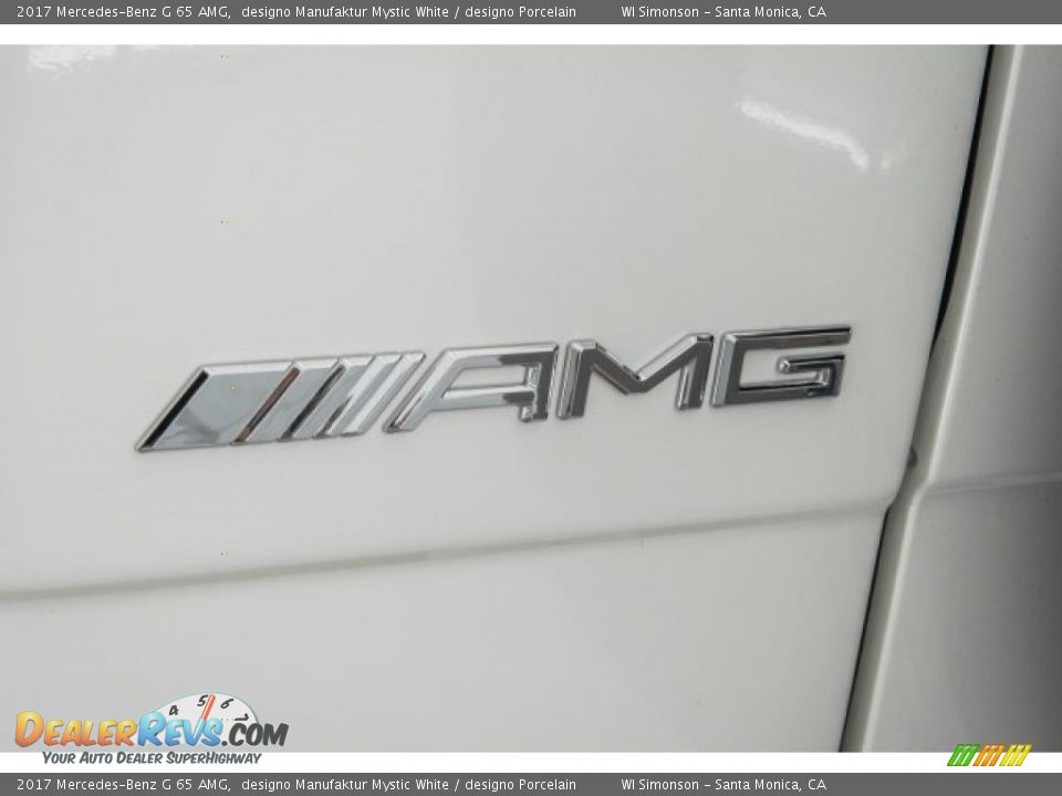 2017 Mercedes-Benz G 65 AMG designo Manufaktur Mystic White / designo Porcelain Photo #26