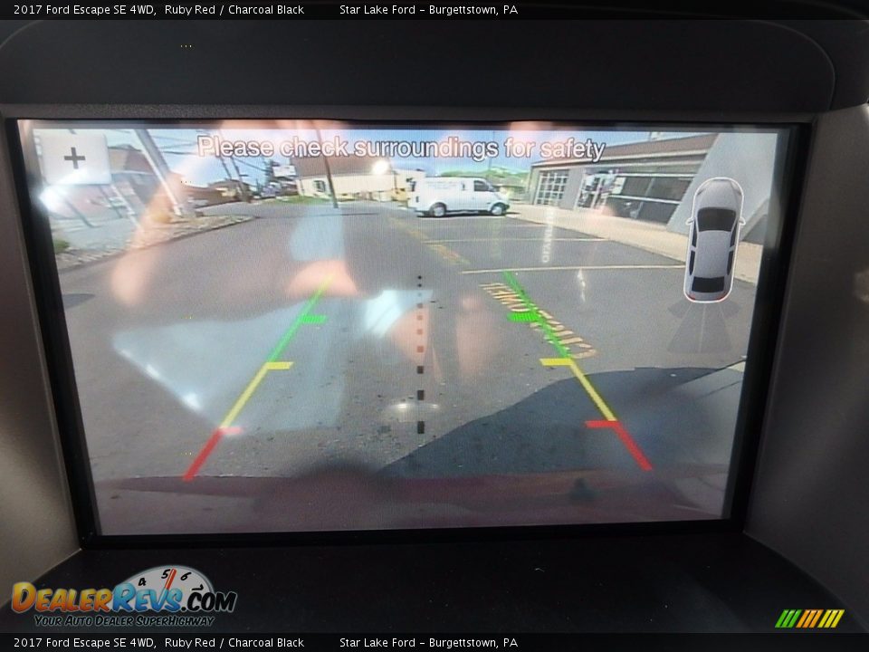2017 Ford Escape SE 4WD Ruby Red / Charcoal Black Photo #17