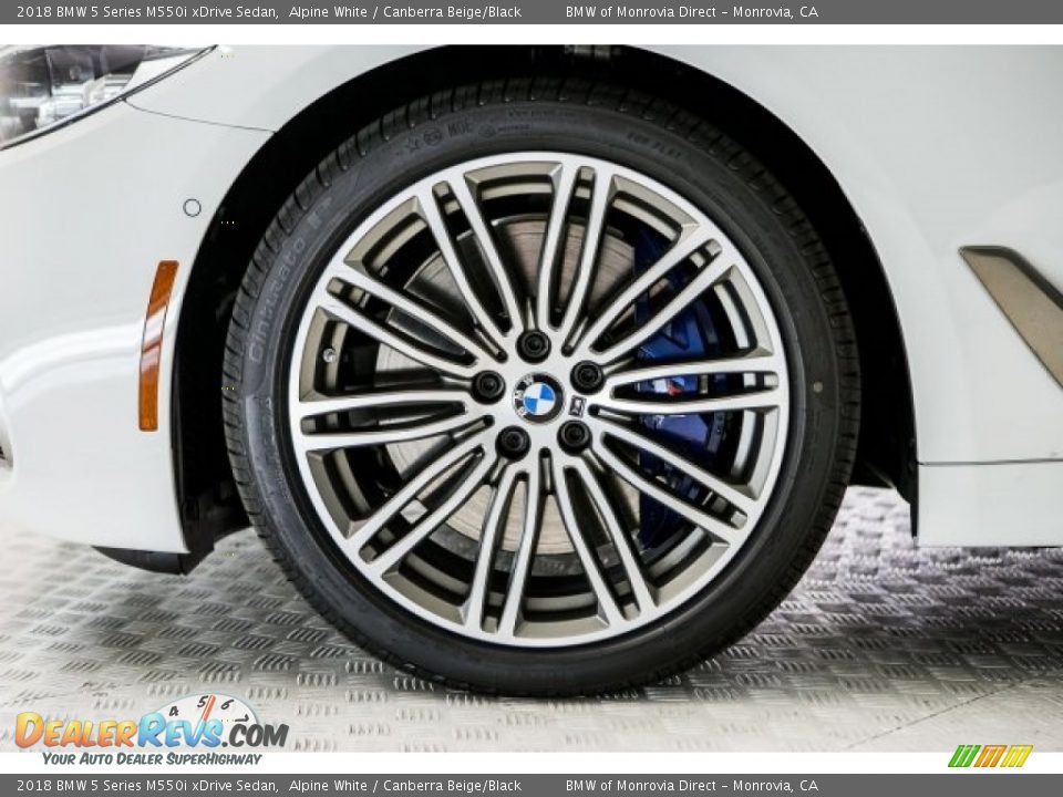 2018 BMW 5 Series M550i xDrive Sedan Wheel Photo #9