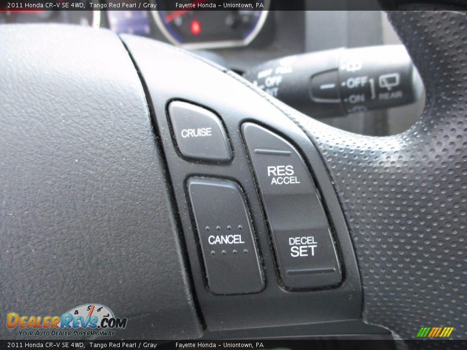 2011 Honda CR-V SE 4WD Tango Red Pearl / Gray Photo #13