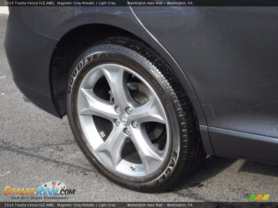 2014 Toyota Venza XLE AWD Magnetic Gray Metallic / Light Gray Photo #3