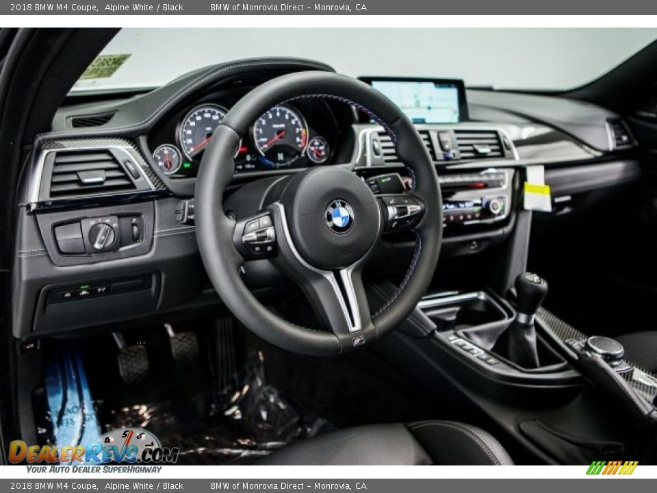 2018 BMW M4 Coupe Alpine White / Black Photo #5