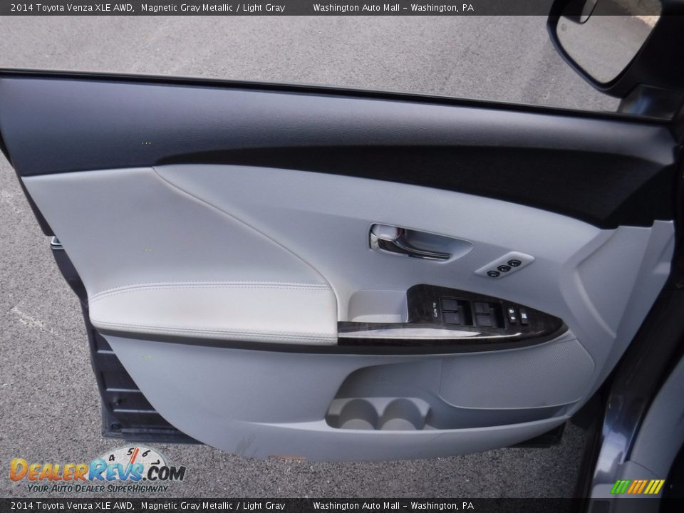 2014 Toyota Venza XLE AWD Magnetic Gray Metallic / Light Gray Photo #11