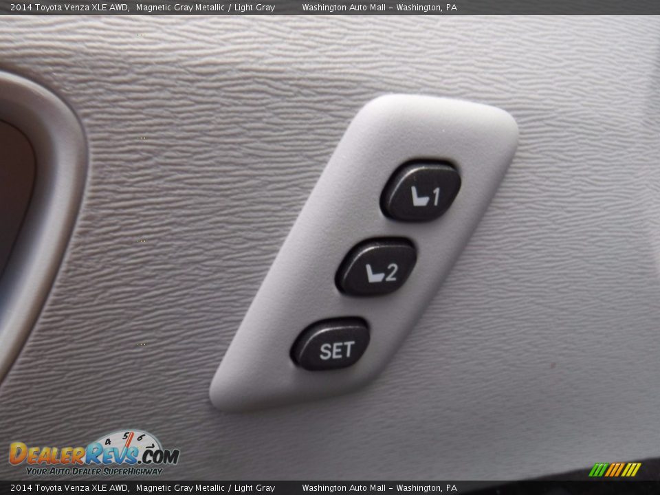 2014 Toyota Venza XLE AWD Magnetic Gray Metallic / Light Gray Photo #12