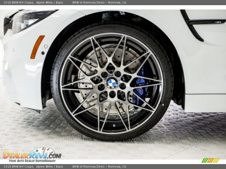 2018 BMW M4 Coupe Alpine White / Black Photo #9