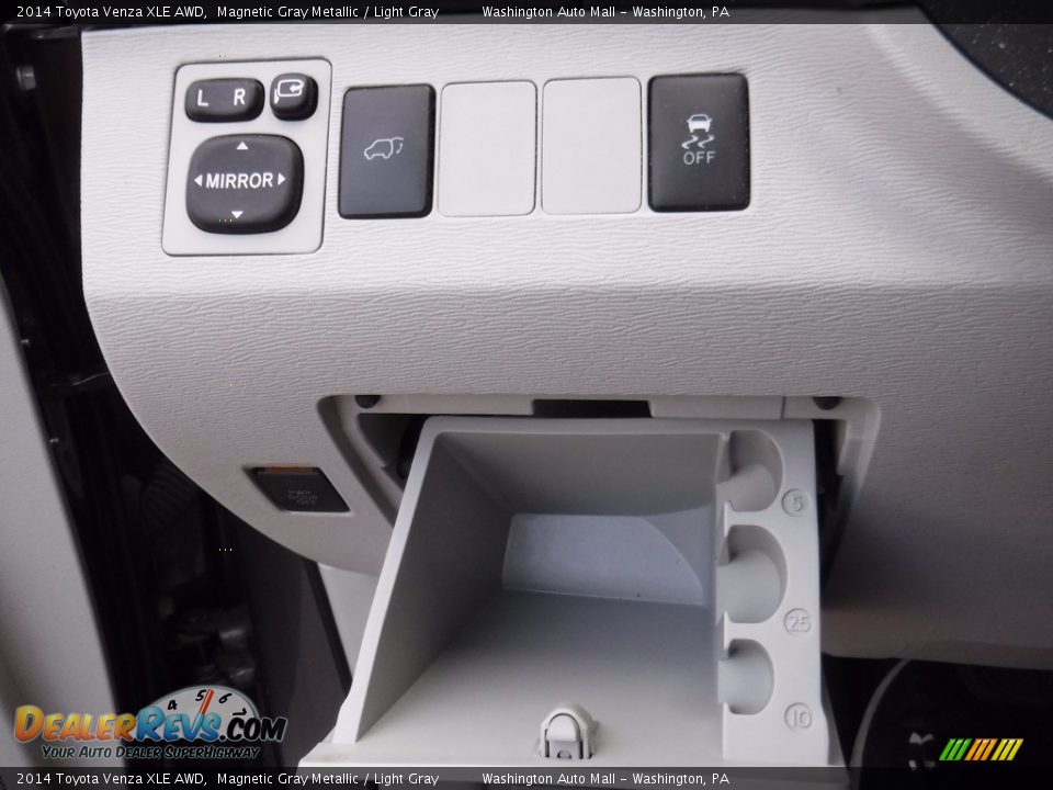 2014 Toyota Venza XLE AWD Magnetic Gray Metallic / Light Gray Photo #17