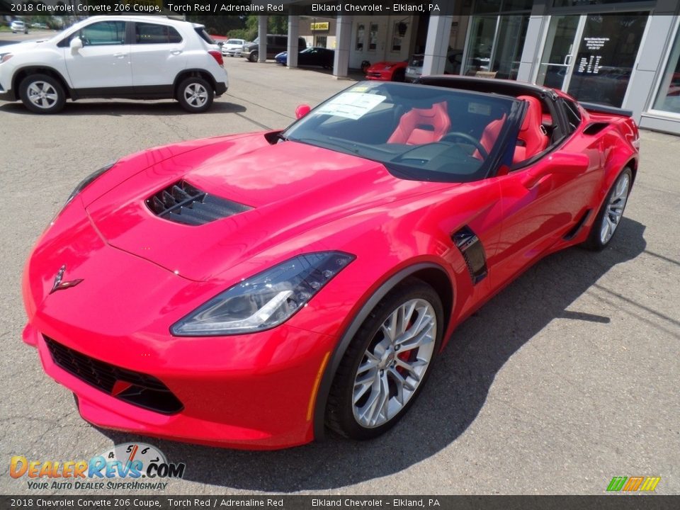 2018 Chevrolet Corvette Z06 Coupe Torch Red / Adrenaline Red Photo #1