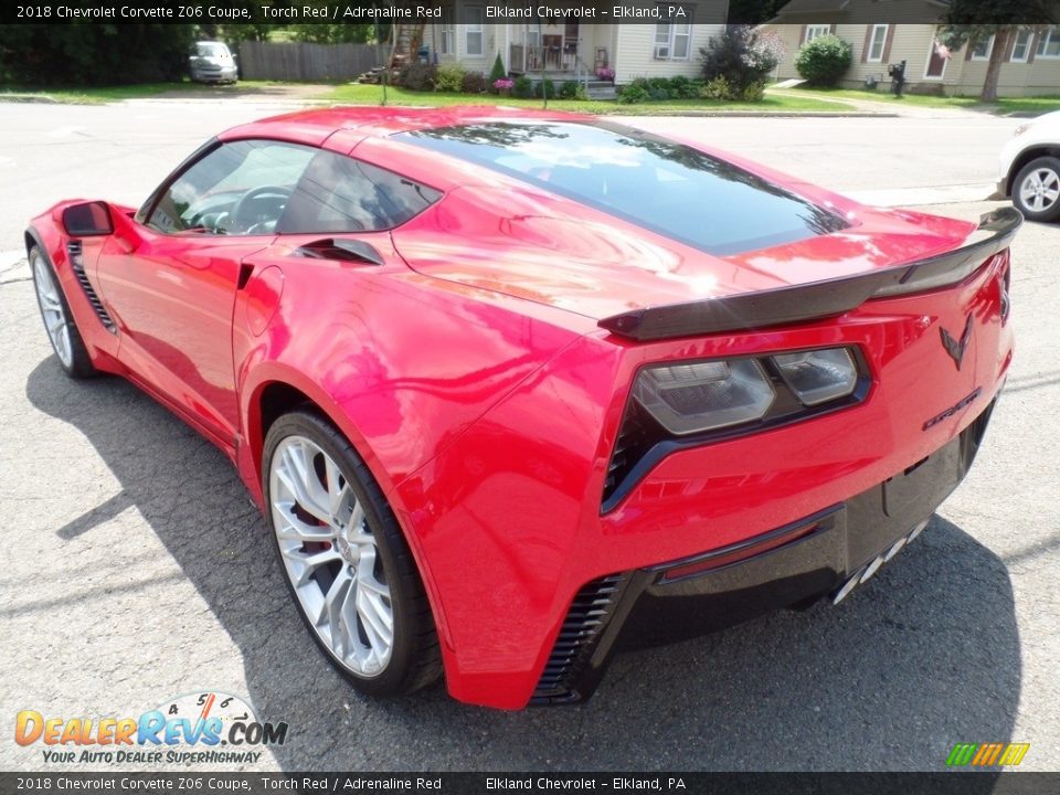 2018 Chevrolet Corvette Z06 Coupe Torch Red / Adrenaline Red Photo #13