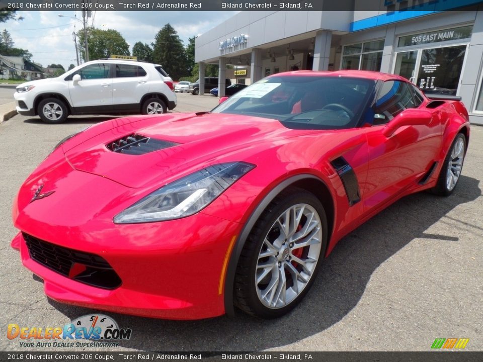 Torch Red 2018 Chevrolet Corvette Z06 Coupe Photo #16