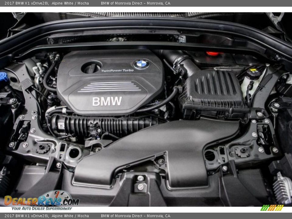 2017 BMW X1 xDrive28i Alpine White / Mocha Photo #8
