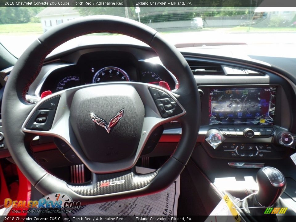 2018 Chevrolet Corvette Z06 Coupe Torch Red / Adrenaline Red Photo #23