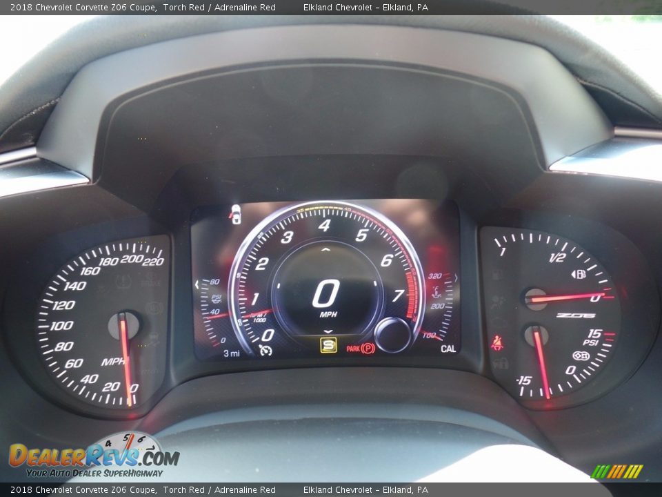 2018 Chevrolet Corvette Z06 Coupe Torch Red / Adrenaline Red Photo #28