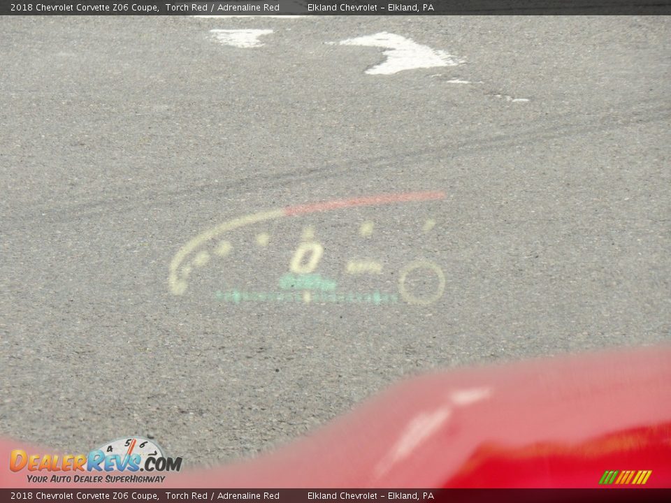 2018 Chevrolet Corvette Z06 Coupe Torch Red / Adrenaline Red Photo #29