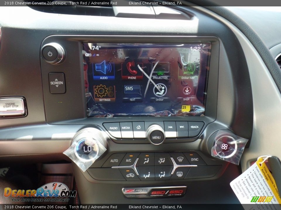 2018 Chevrolet Corvette Z06 Coupe Torch Red / Adrenaline Red Photo #30