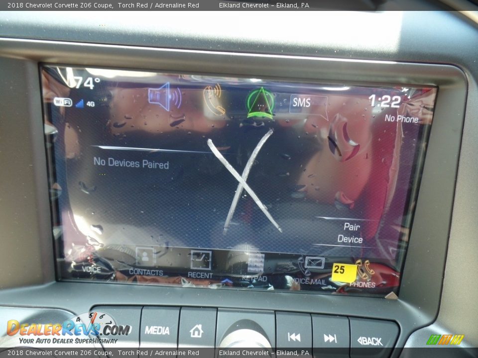 2018 Chevrolet Corvette Z06 Coupe Torch Red / Adrenaline Red Photo #33