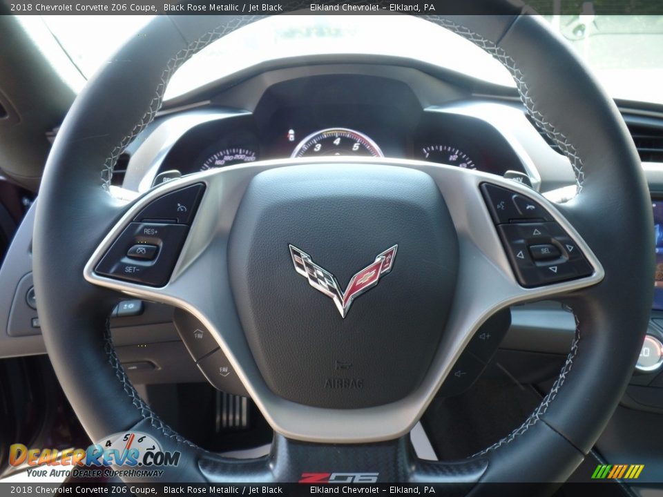 2018 Chevrolet Corvette Z06 Coupe Steering Wheel Photo #24