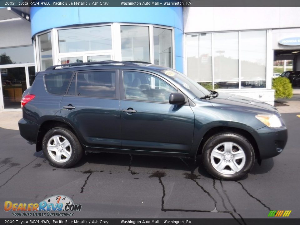 2009 Toyota RAV4 4WD Pacific Blue Metallic / Ash Gray Photo #2