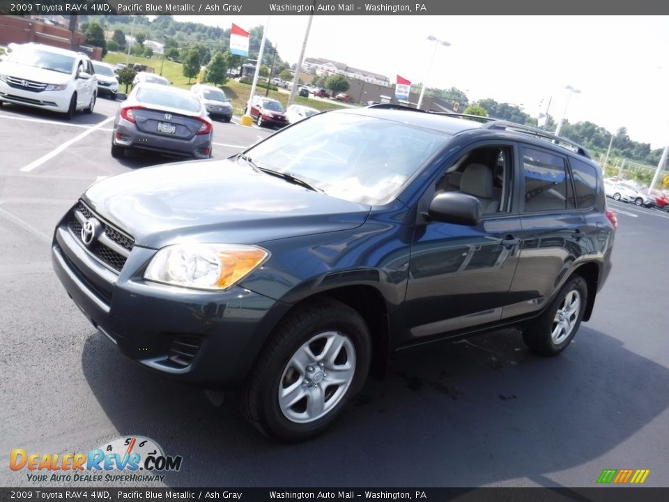 2009 Toyota RAV4 4WD Pacific Blue Metallic / Ash Gray Photo #6