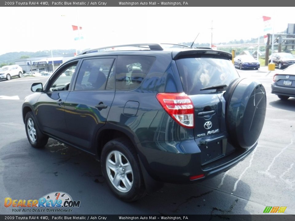 2009 Toyota RAV4 4WD Pacific Blue Metallic / Ash Gray Photo #8