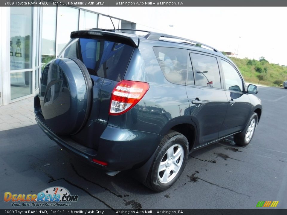 2009 Toyota RAV4 4WD Pacific Blue Metallic / Ash Gray Photo #10