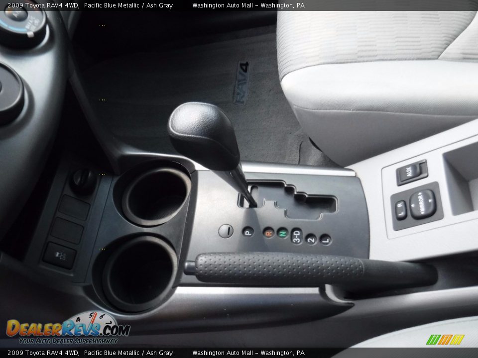 2009 Toyota RAV4 4WD Pacific Blue Metallic / Ash Gray Photo #17