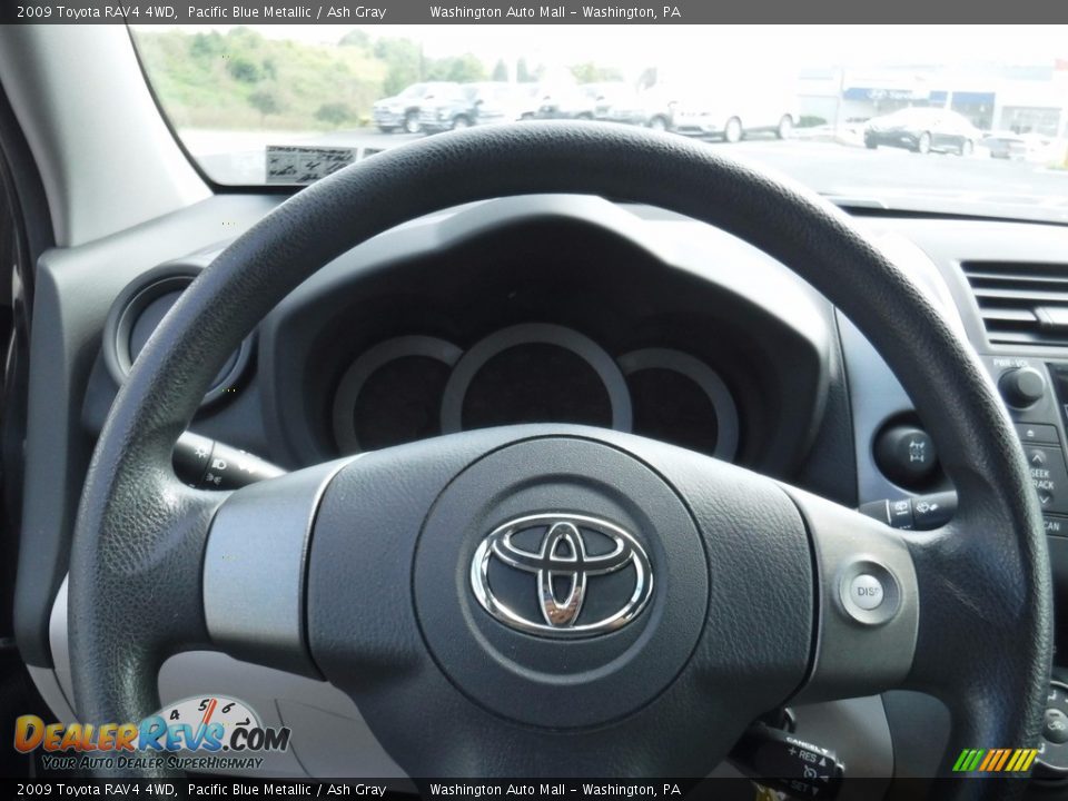 2009 Toyota RAV4 4WD Pacific Blue Metallic / Ash Gray Photo #20