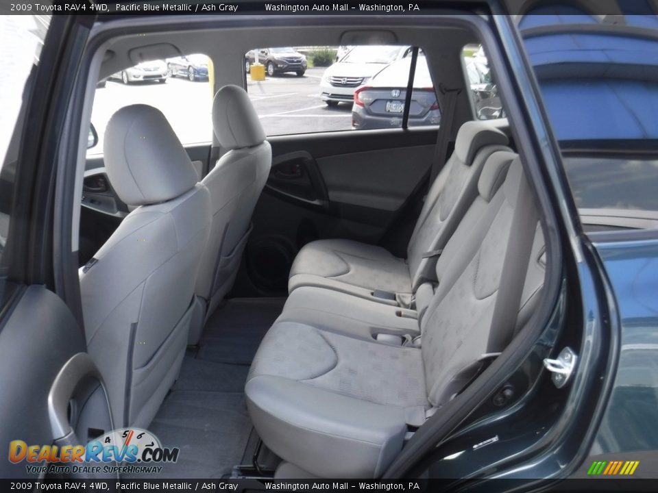 2009 Toyota RAV4 4WD Pacific Blue Metallic / Ash Gray Photo #21
