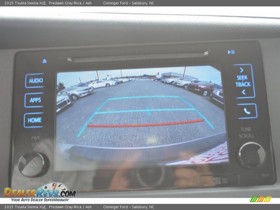 2015 Toyota Sienna XLE Predawn Gray Mica / Ash Photo #22