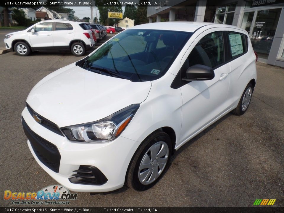 2017 Chevrolet Spark LS Summit White / Jet Black Photo #1