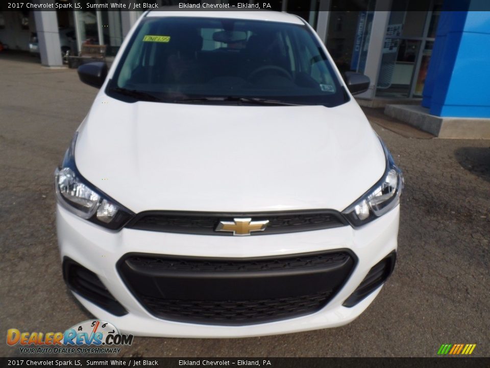 2017 Chevrolet Spark LS Summit White / Jet Black Photo #2