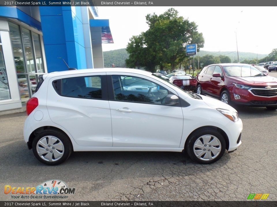 2017 Chevrolet Spark LS Summit White / Jet Black Photo #4