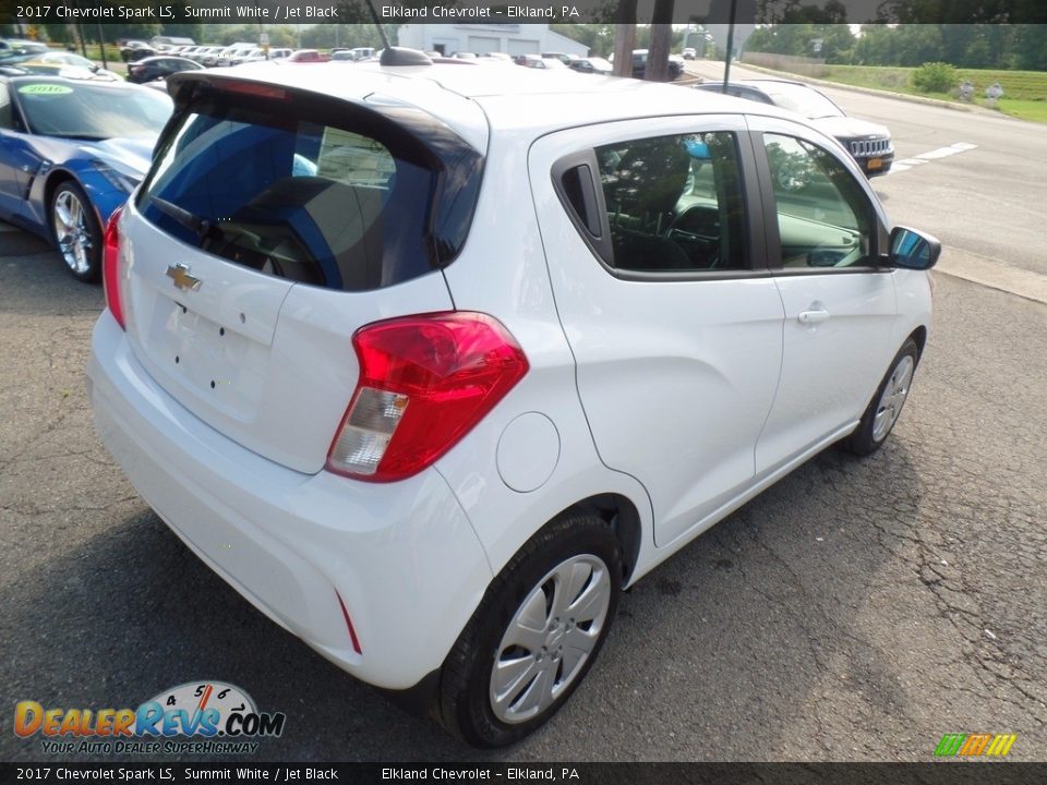 2017 Chevrolet Spark LS Summit White / Jet Black Photo #5