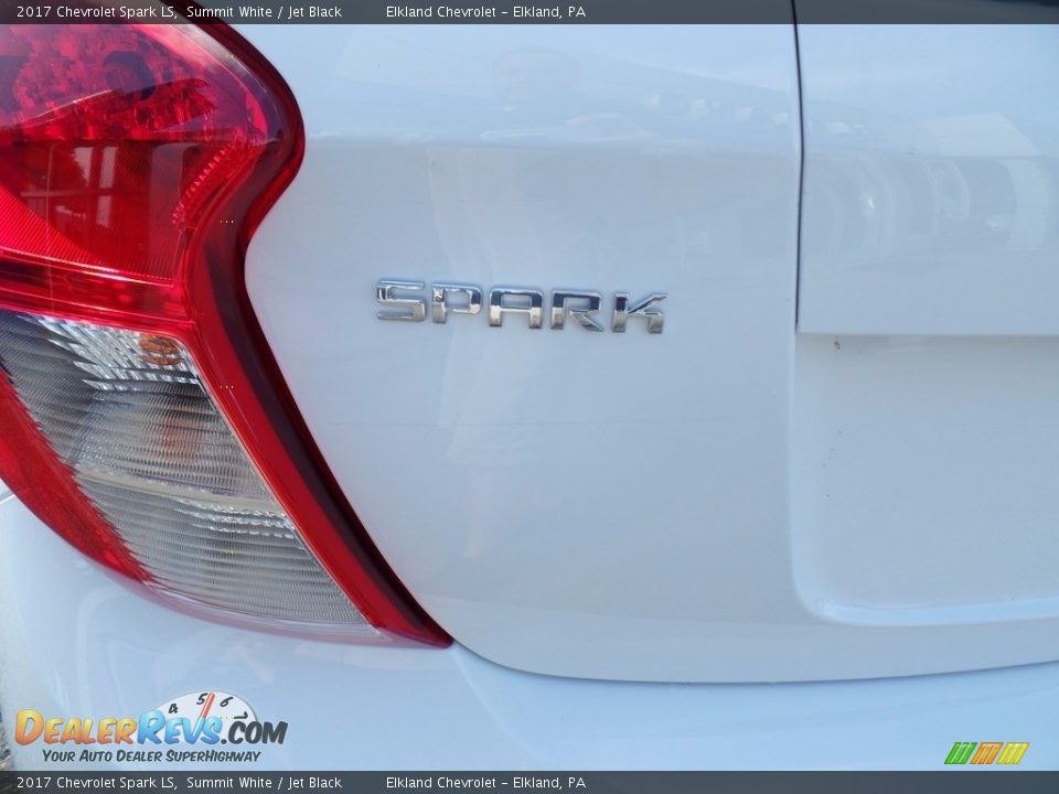2017 Chevrolet Spark LS Summit White / Jet Black Photo #10