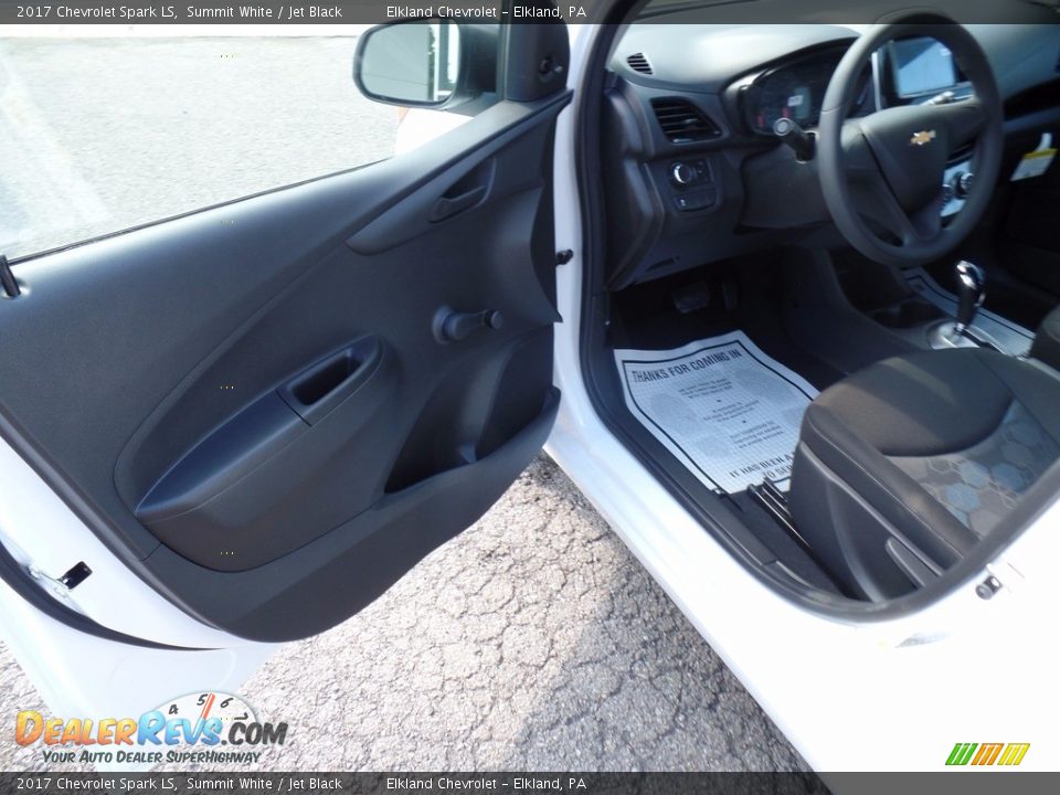 2017 Chevrolet Spark LS Summit White / Jet Black Photo #11
