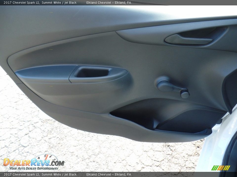 2017 Chevrolet Spark LS Summit White / Jet Black Photo #12