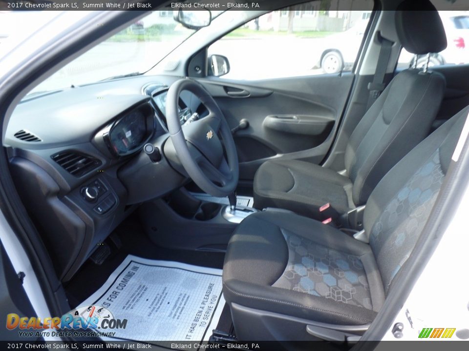 2017 Chevrolet Spark LS Summit White / Jet Black Photo #13