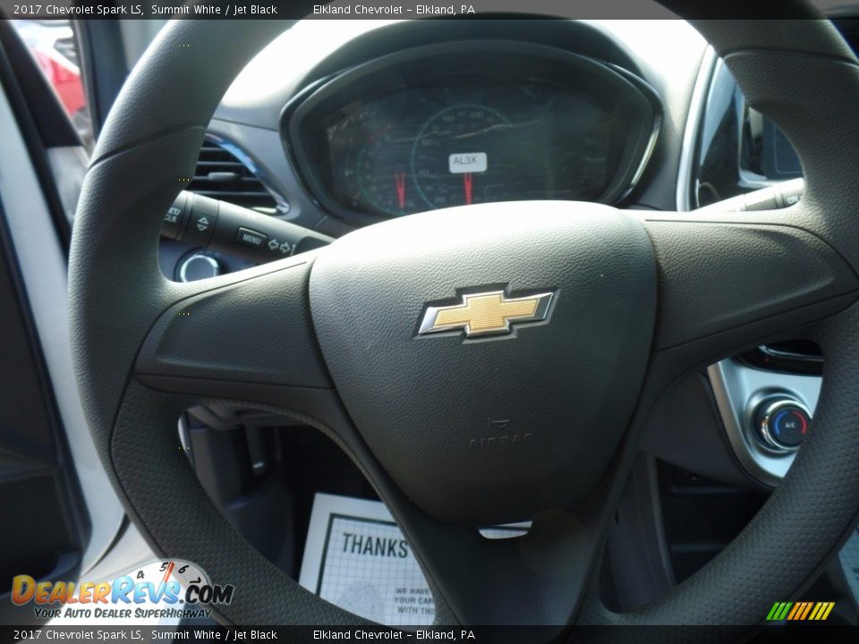 2017 Chevrolet Spark LS Summit White / Jet Black Photo #16