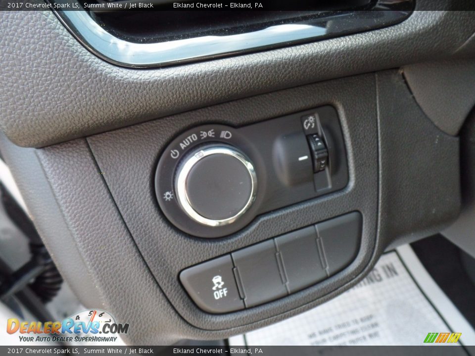 2017 Chevrolet Spark LS Summit White / Jet Black Photo #17